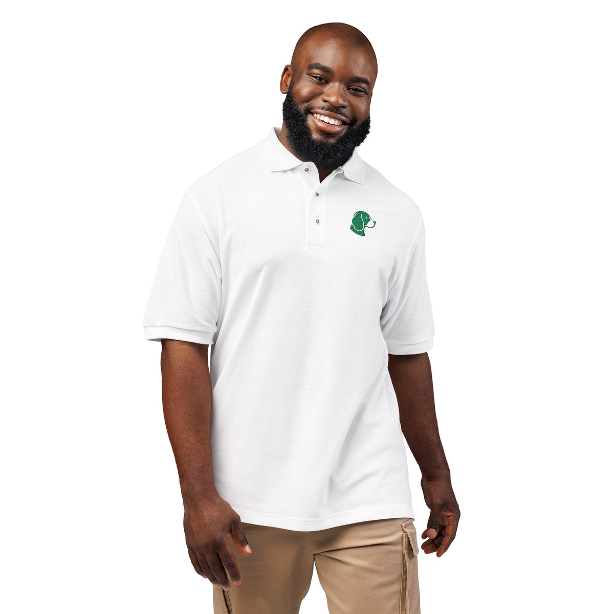 The Club Polo — Embroidered Beagle | Unisex
