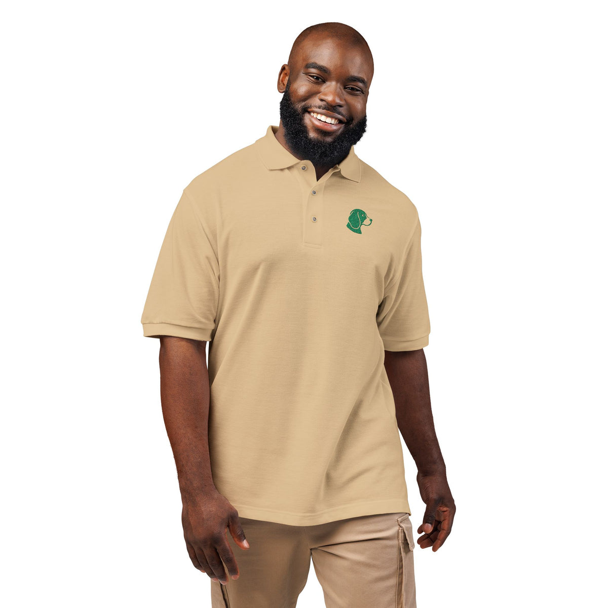 The Club Polo — Embroidered Beagle | Unisex