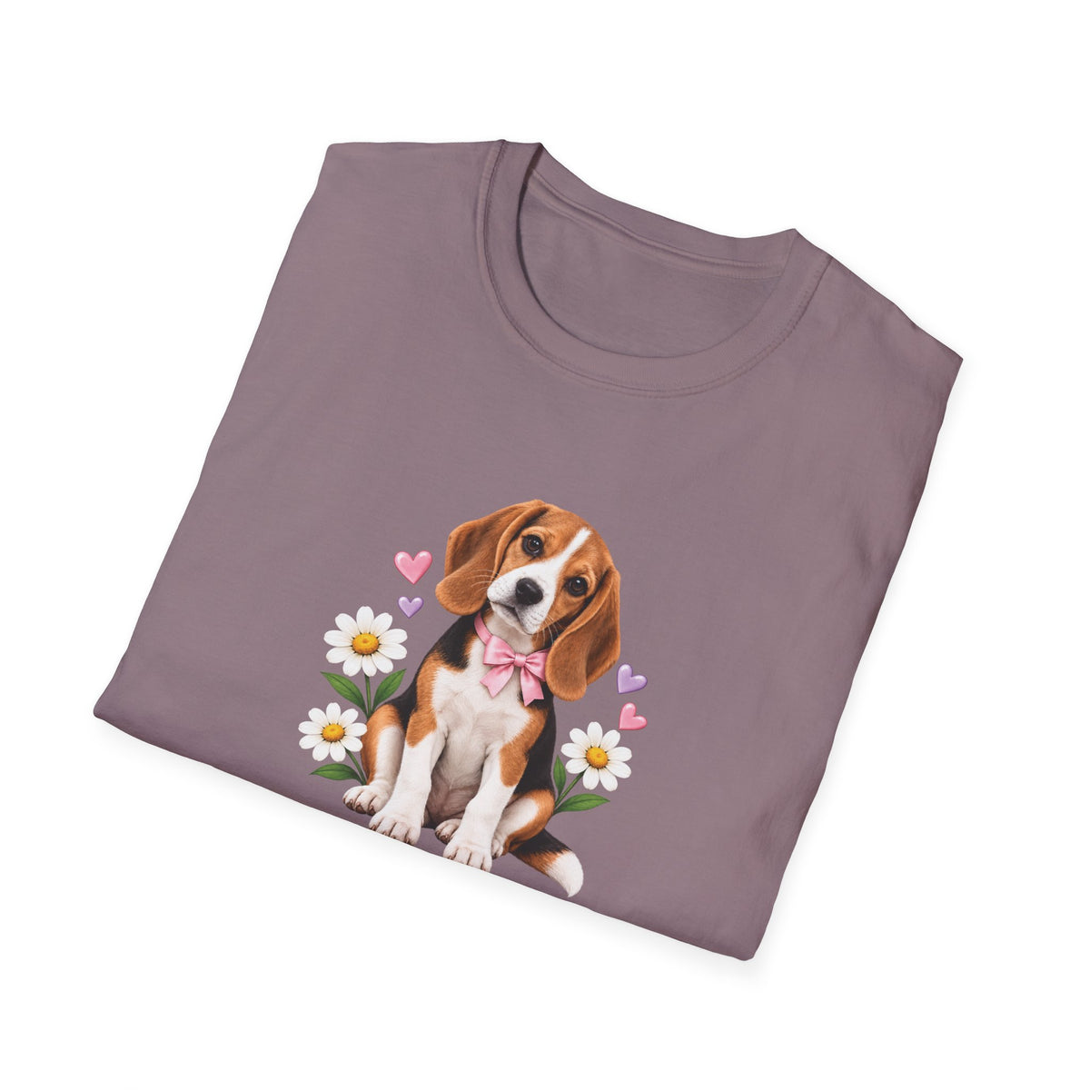Daisy Darling Beagle — Women’s Softstyle Tee | Beagle People