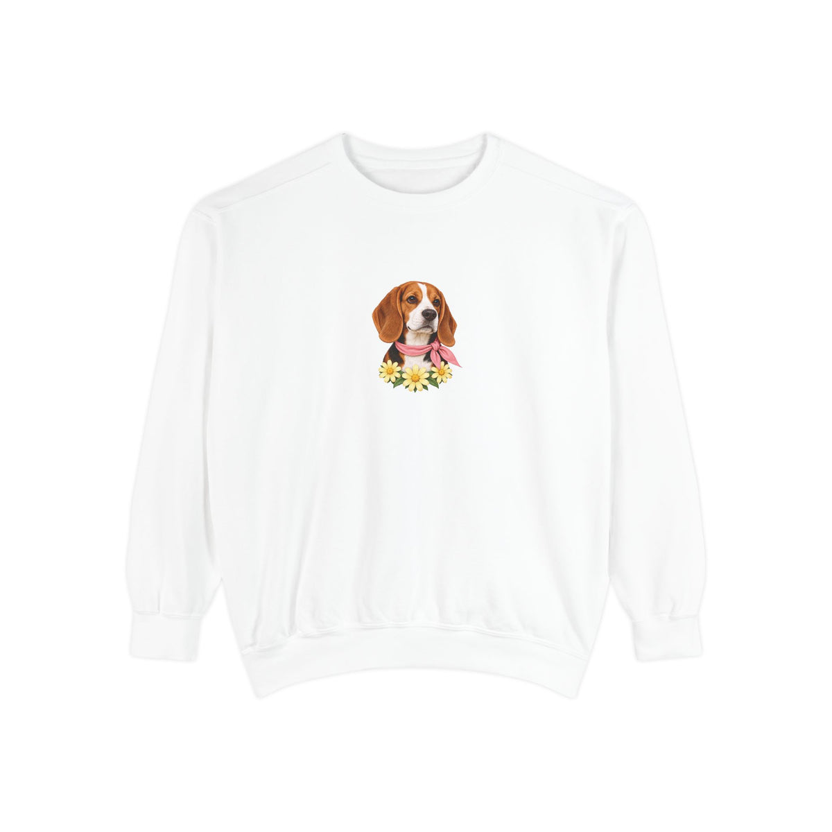 Sunshine Beagle — Premium Cotton-Blend Crewneck | Beagle People