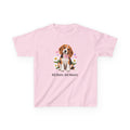 Daisy Darling Beagle — Girls’ Everyday Cotton Tee | Beagle People