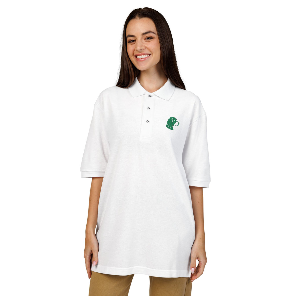 The Club Polo — Embroidered Beagle | Unisex