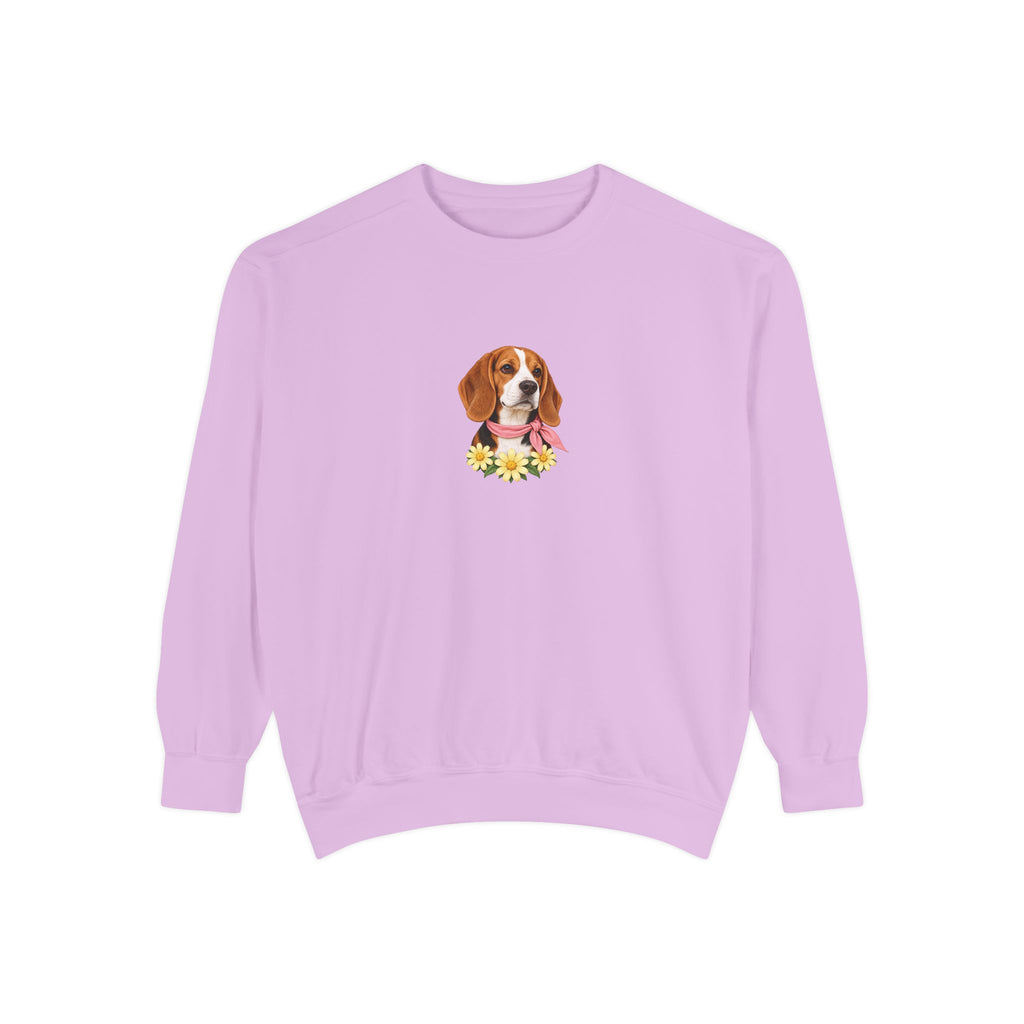 Sunshine Beagle — Premium Cotton-Blend Crewneck | Beagle People