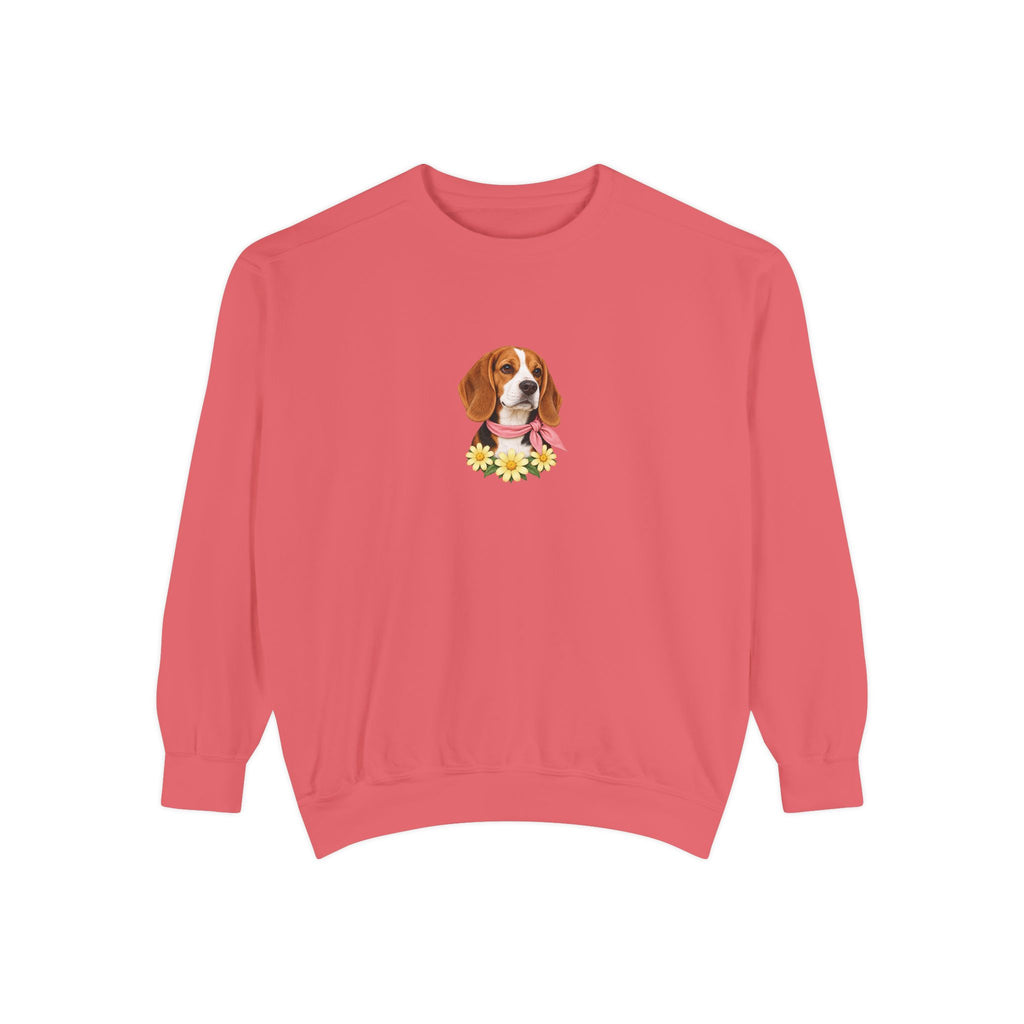 Sunshine Beagle — Premium Cotton-Blend Crewneck | Beagle People