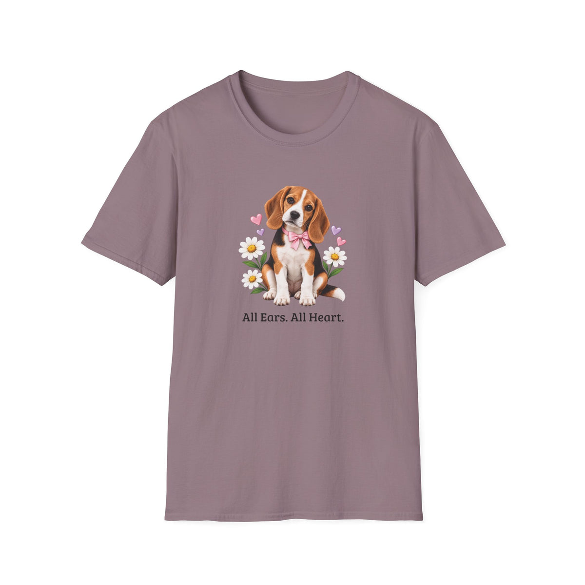 Daisy Darling Beagle — Women’s Softstyle Tee | Beagle People