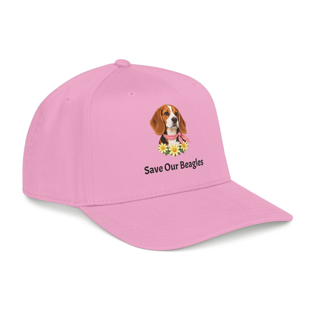 Save Our Beagles — Pink Baseball Cap | Beagle People
