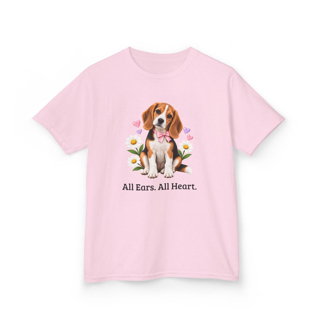 Daisy Darling Beagle — Girls’ Everyday Cotton Tee | Beagle People