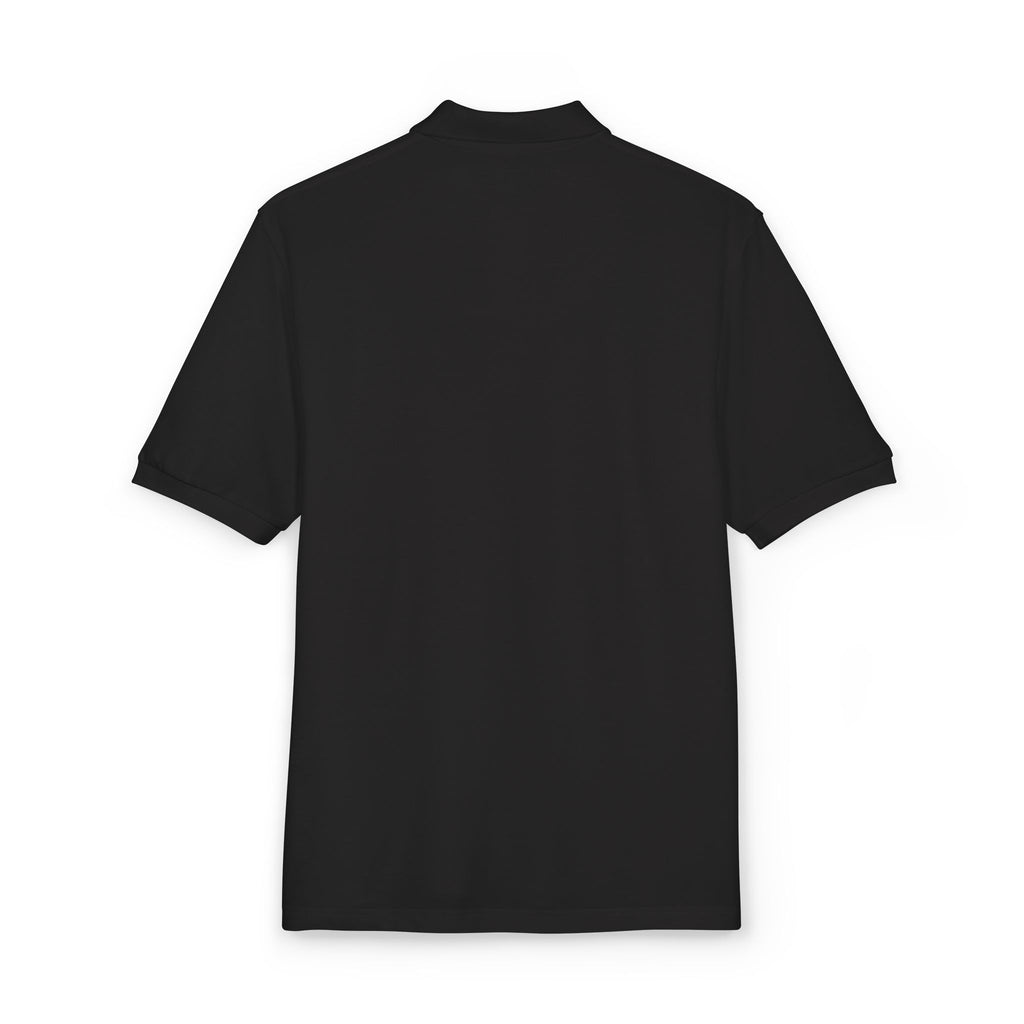 Black & Orange Beagle Embroidered Polo | Unisex