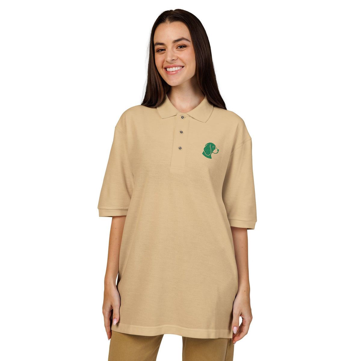 The Club Polo — Embroidered Beagle | Unisex