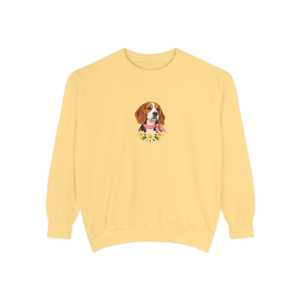 Sunshine Beagle — Premium Cotton-Blend Crewneck | Beagle People