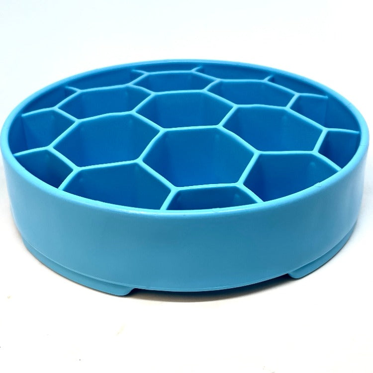 Honeycomb Slow-Feeder Enrichment Bowl for Beagles