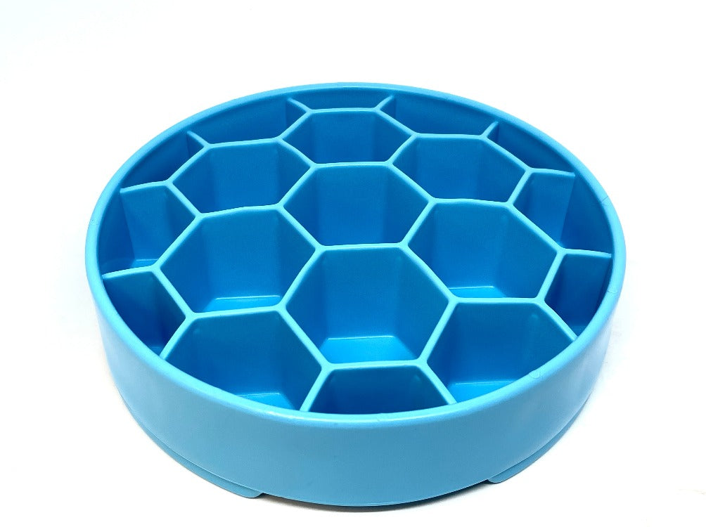Honeycomb Slow-Feeder Enrichment Bowl for Beagles