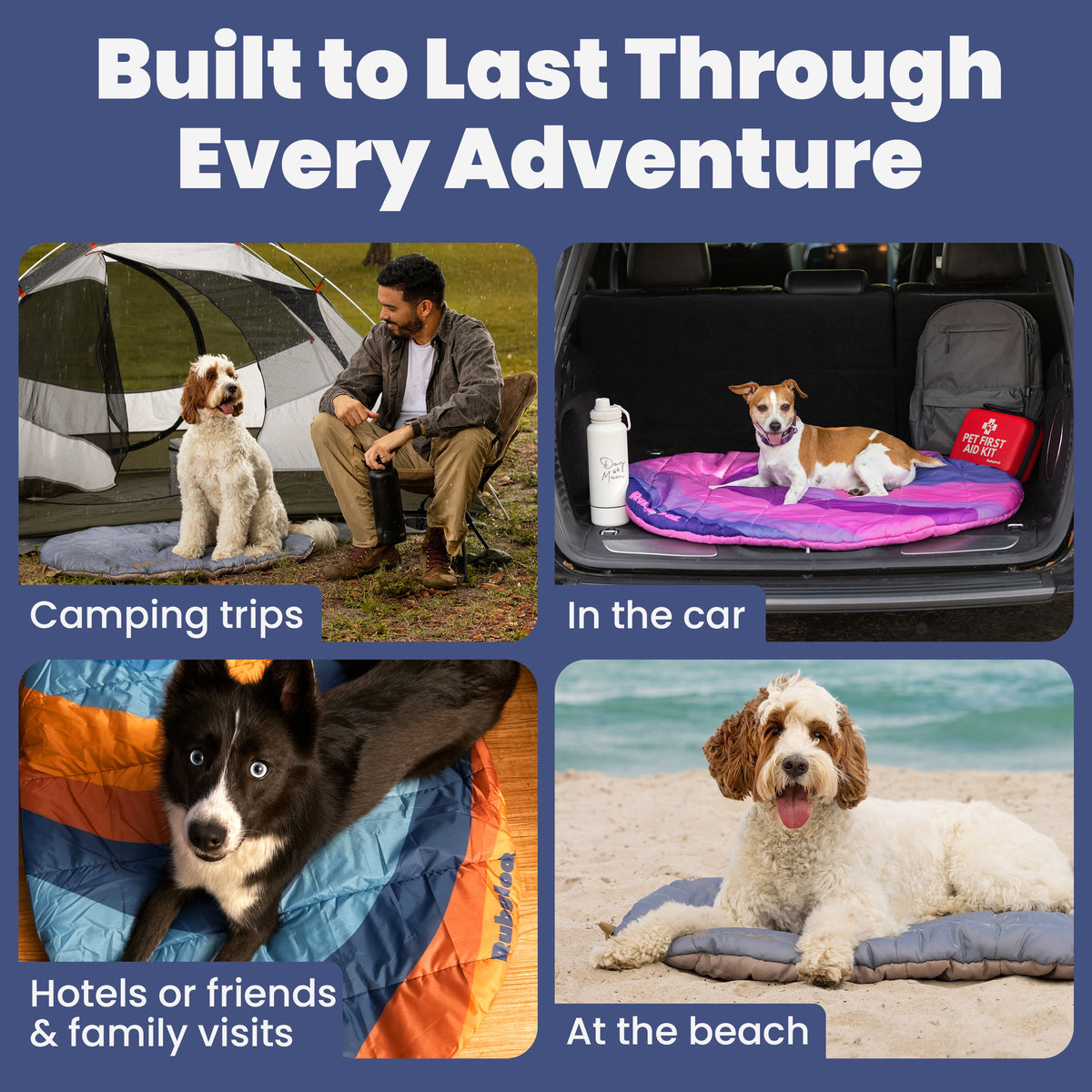 Packable Travel Bed for Beagles
