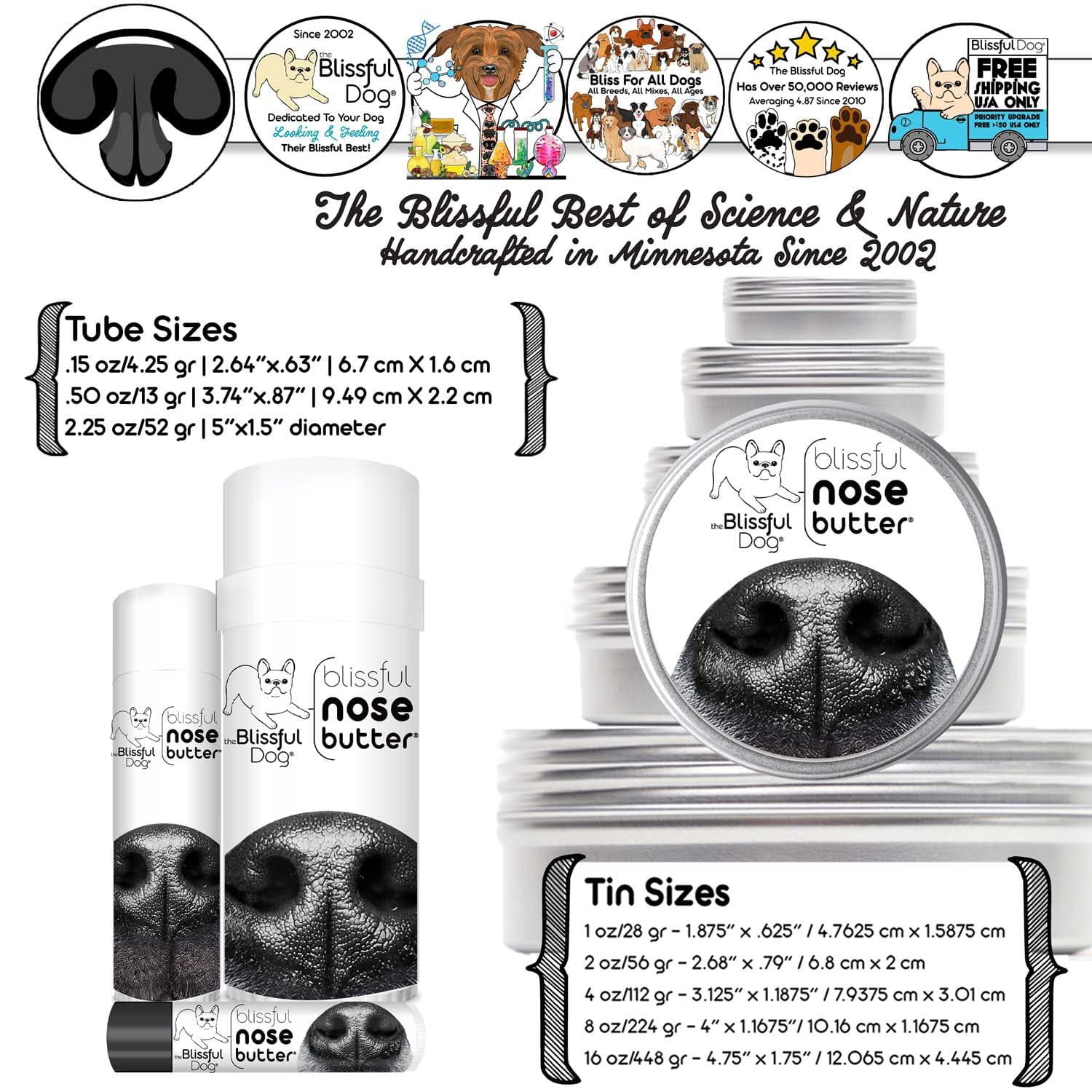 Dog Nose Butter for Dry, Cracked Noses