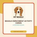 Beagle Enrichment Activity Cards - Printable PDF