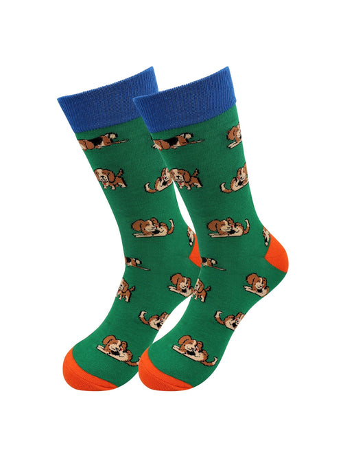 Beagle Socks – Unisex Cotton-Blend Gift