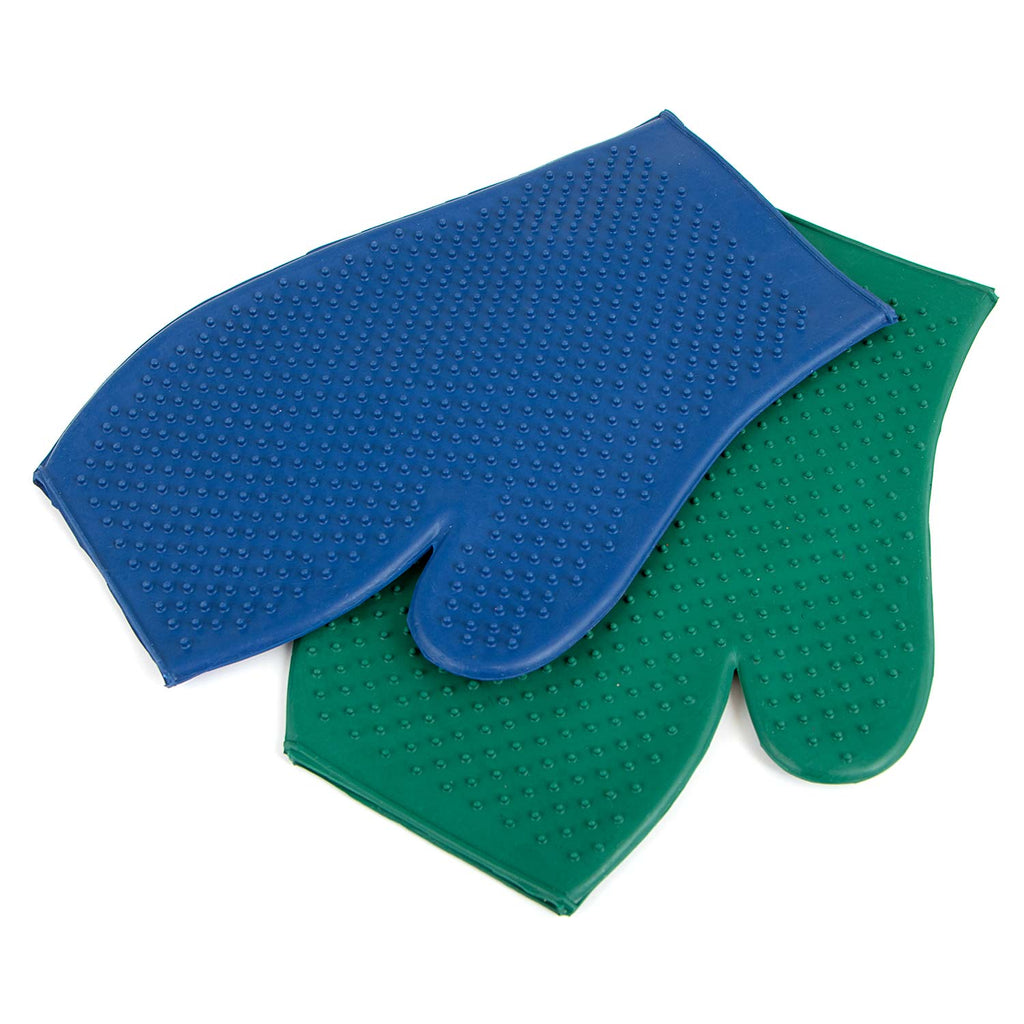 Rubber Grooming Glove for Beagle Shedding